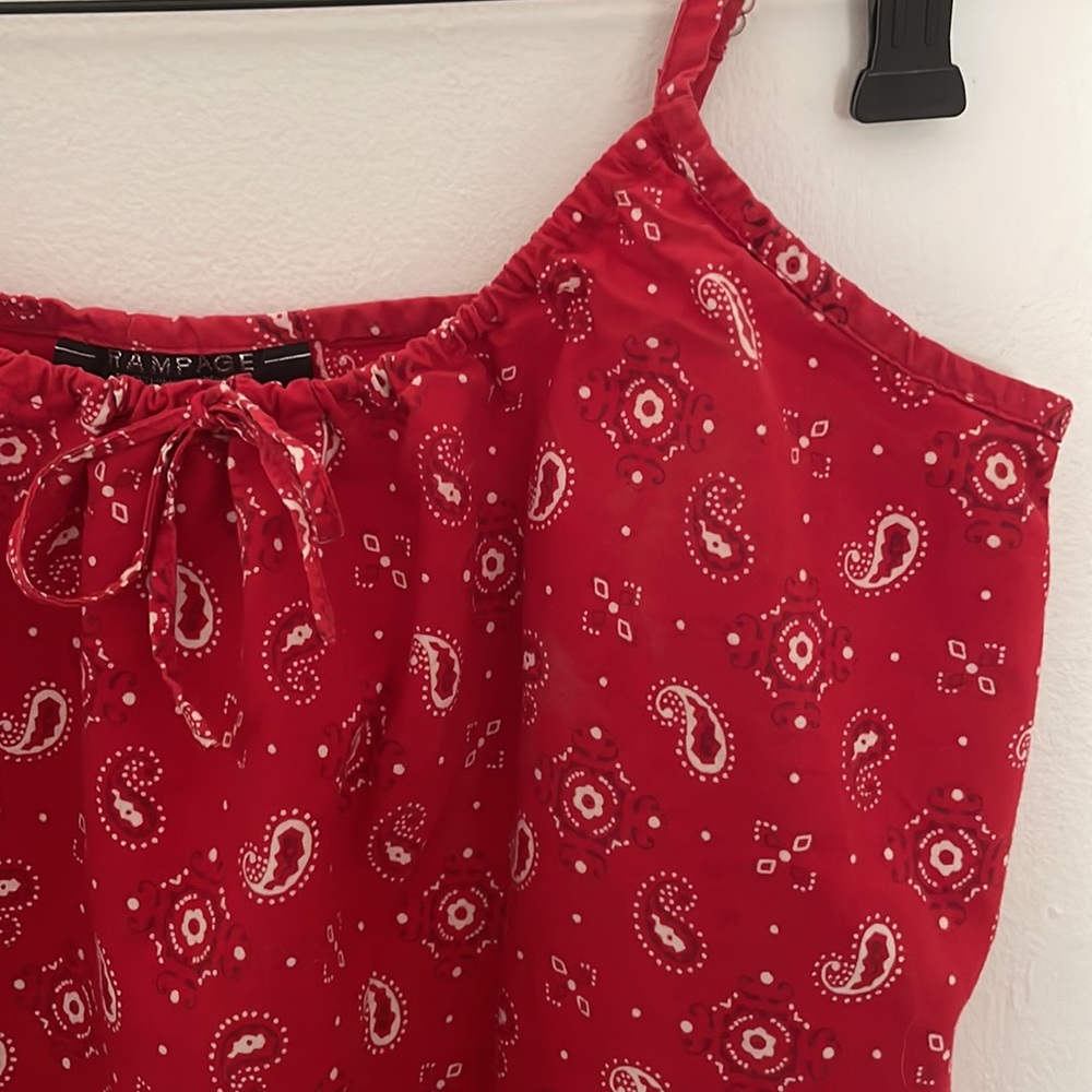 🌿 3 for $12 | Rampage 90s Vintage Bandana Crop Top